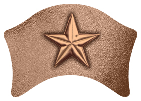 DABAN-430-BZ-BZ Star Bronze-Bronze